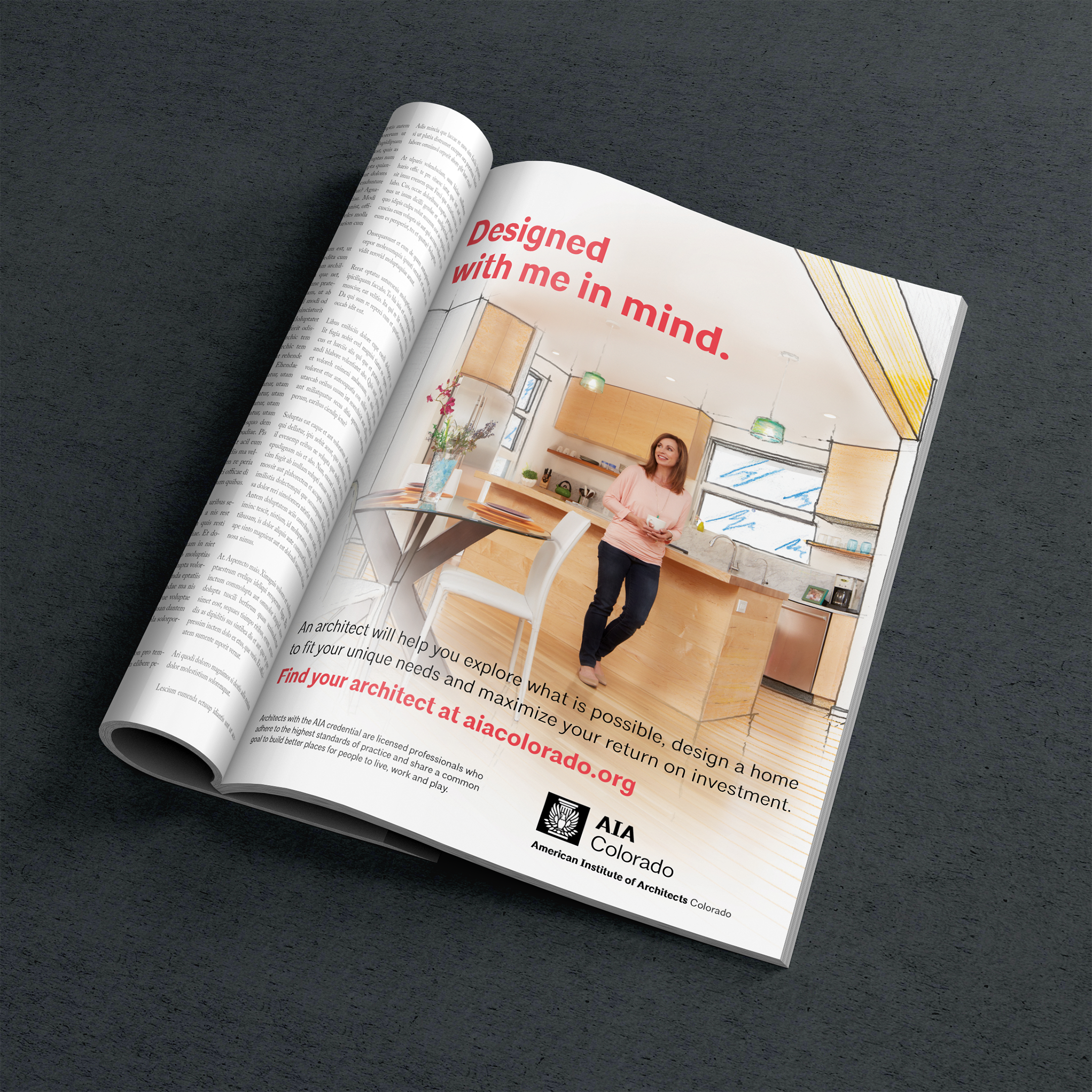 AIA Colorado • “Designed with me in mind” Campaign