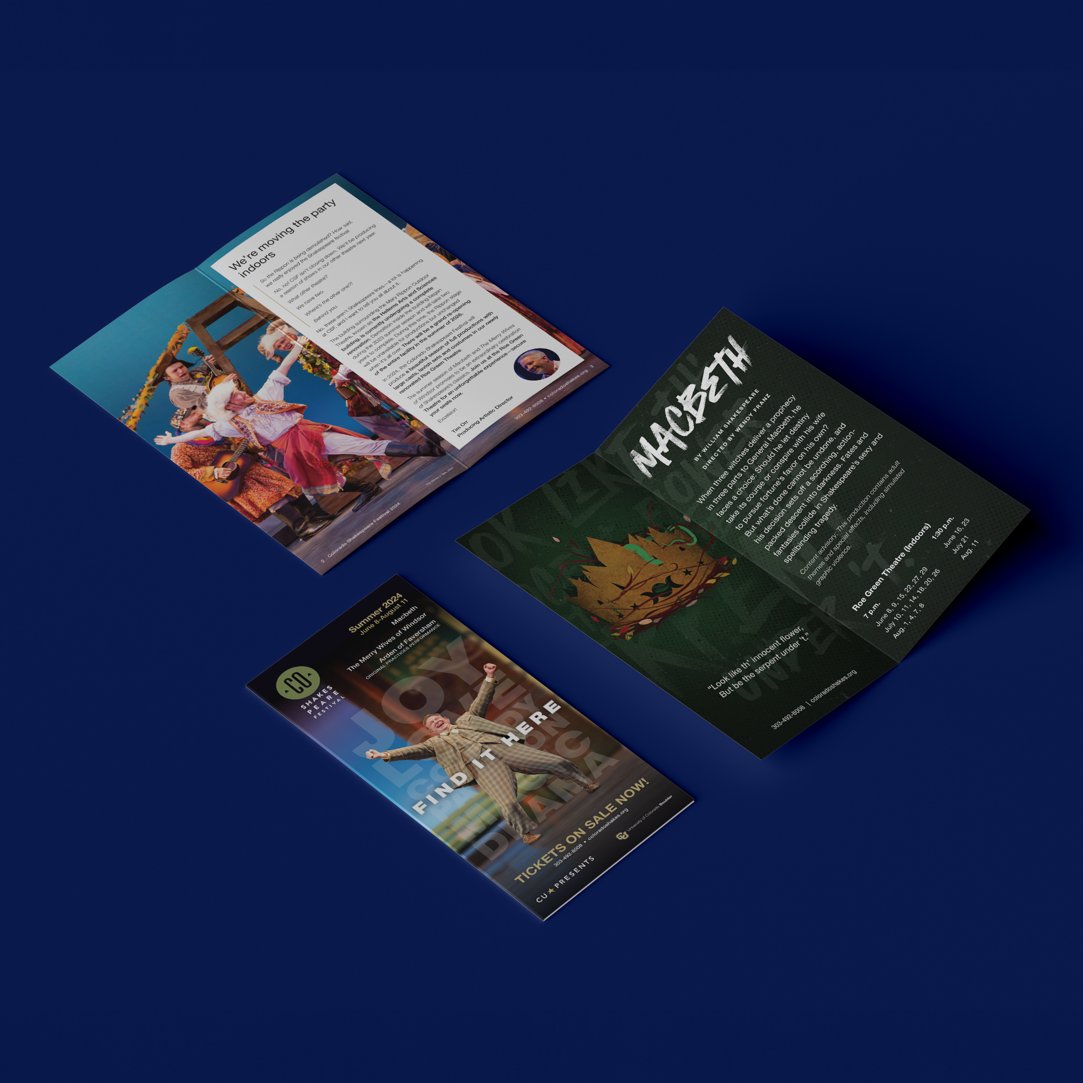 Colorado Shakespeare Festival • 2024 Brochure