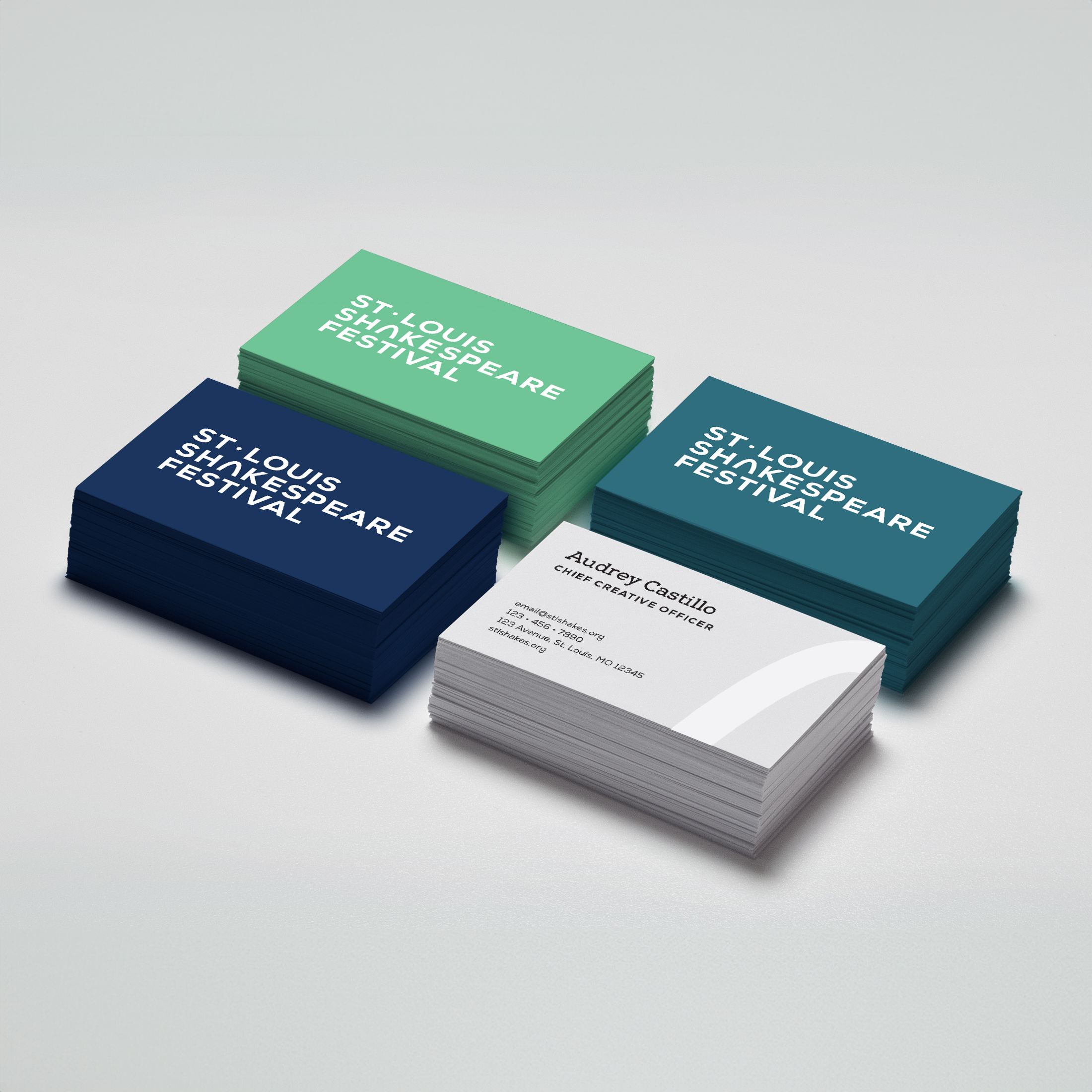 St. Louis Shakespeare Festival • Business Cards