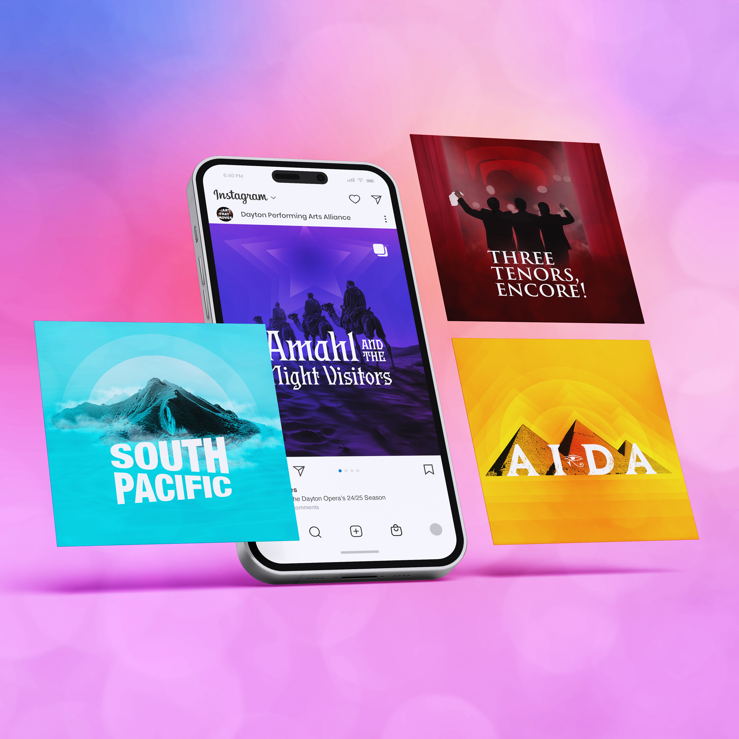 Dayton Opera • Key Art 2024-25