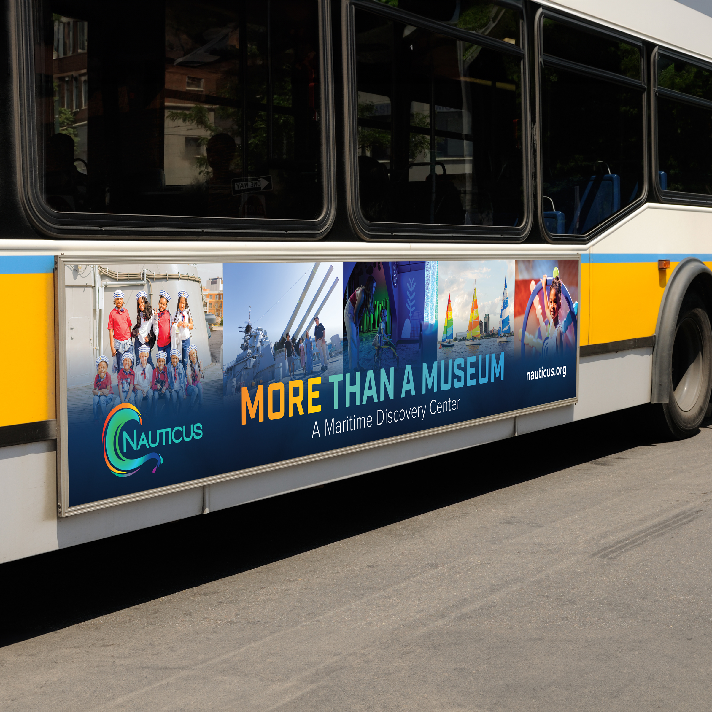 Nauticus • More Than a Museum Bus Ad