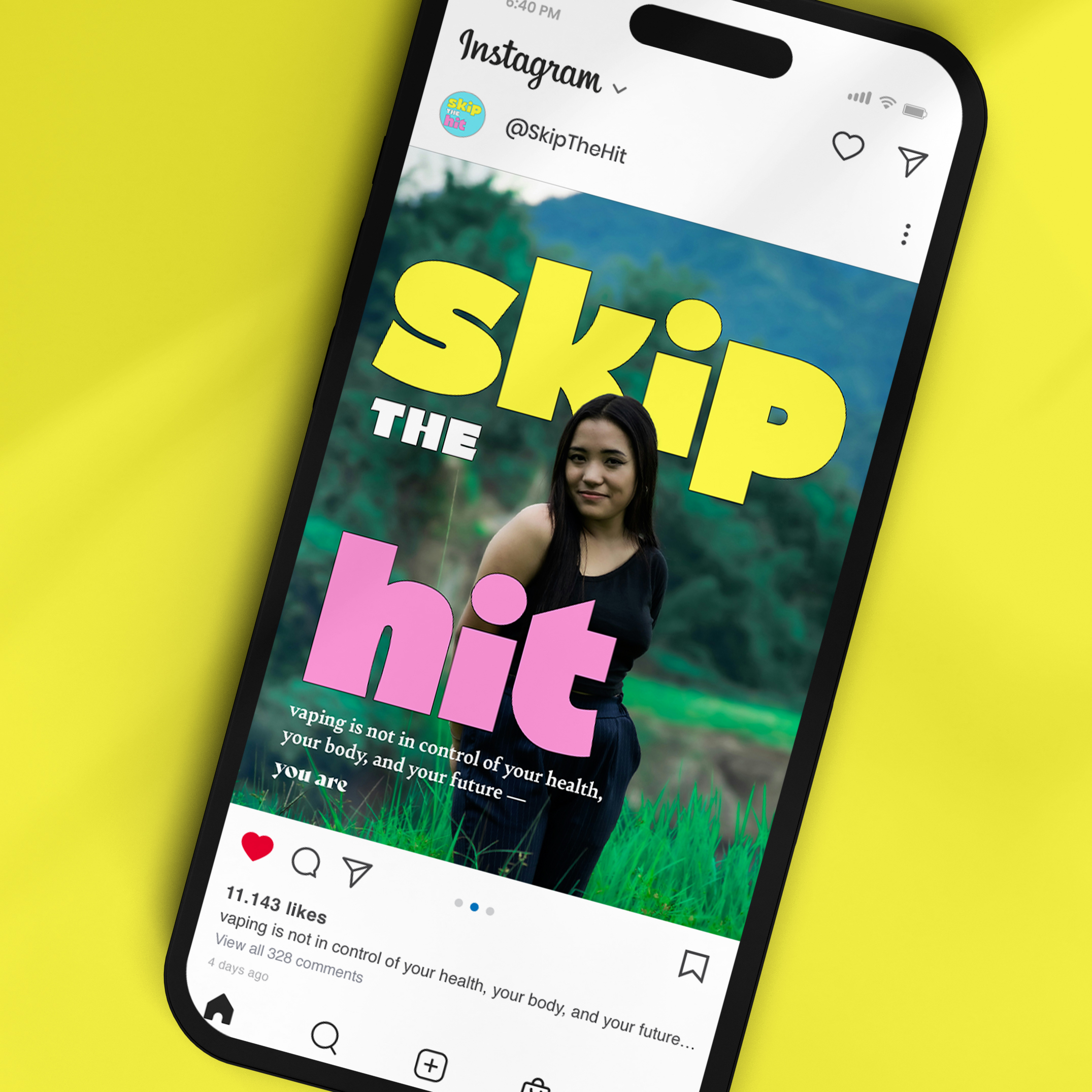 Jefferson County Public Health Tobacco Prevention Initiative • “Skip the Hit” Campaign