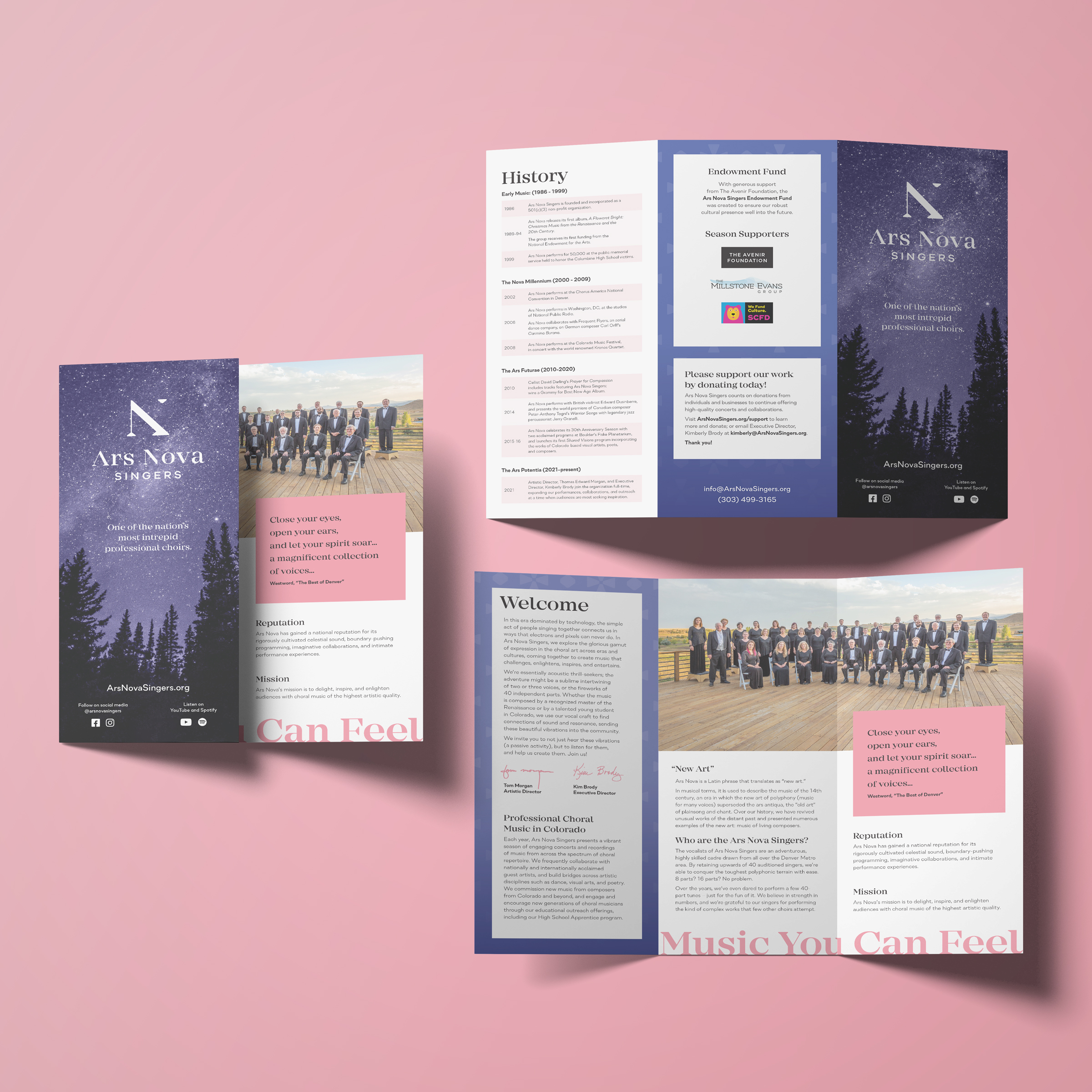 Ars Nova Singers • Evergreen Brochure